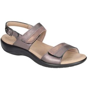 SAS Two Tone Nudu Low Heel Leather Strap Sandal Womens Size 11